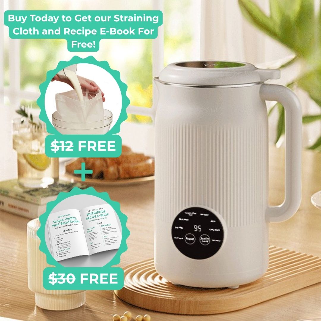 NutriPour - The 8-in-1 Multifunction Nut Milk & Juice Maker