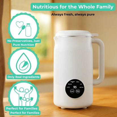 NutriPour - The 8-in-1 Multifunction Nut Milk & Juice Maker