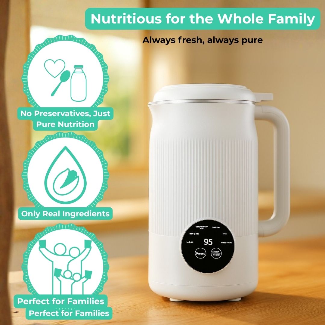 NutriPour - The 8-in-1 Multifunction Nut Milk & Juice Maker