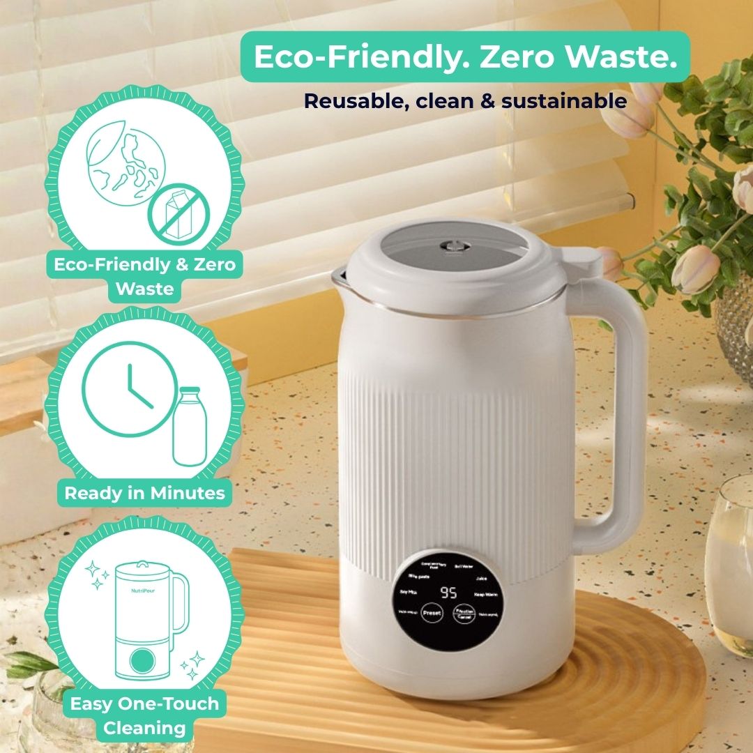 NutriPour - The 8-in-1 Multifunction Nut Milk & Juice Maker