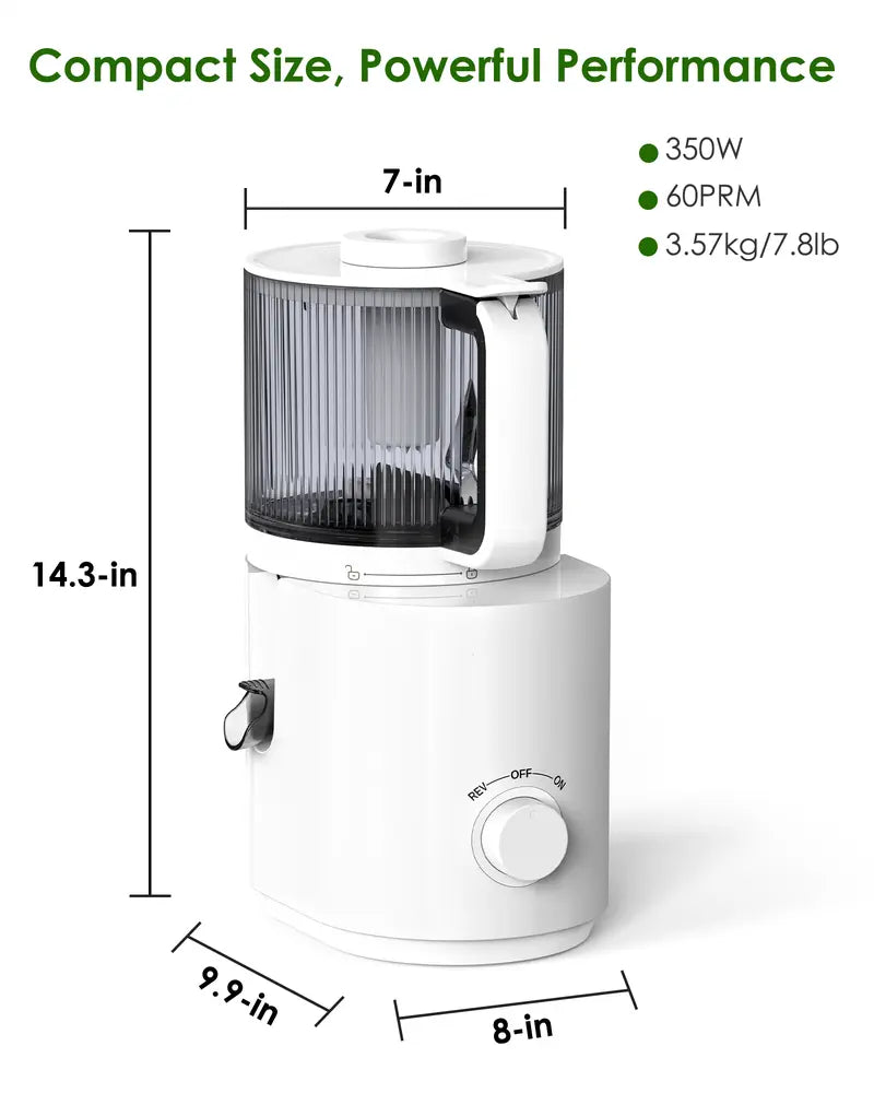NutriPour 3-in-1 Cold Press Juicer