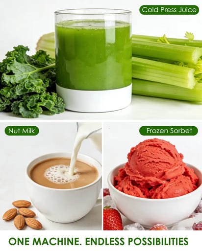 NutriPour 3-in-1 Cold Press Juicer