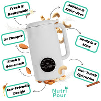 NutriPour - The 8-in-1 Multifunction Nut Milk & Juice Maker