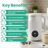 NutriPour - The 8-in-1 Multifunction Nut Milk & Juice Maker