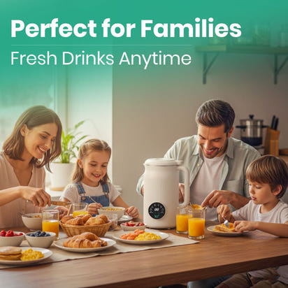 NutriPour - The 8-in-1 Multifunction Nut Milk & Juice Maker