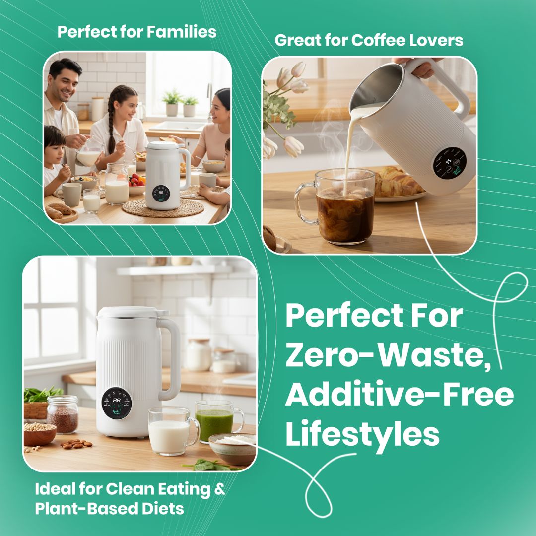 NutriPour - The 8-in-1 Multifunction Nut Milk & Juice Maker