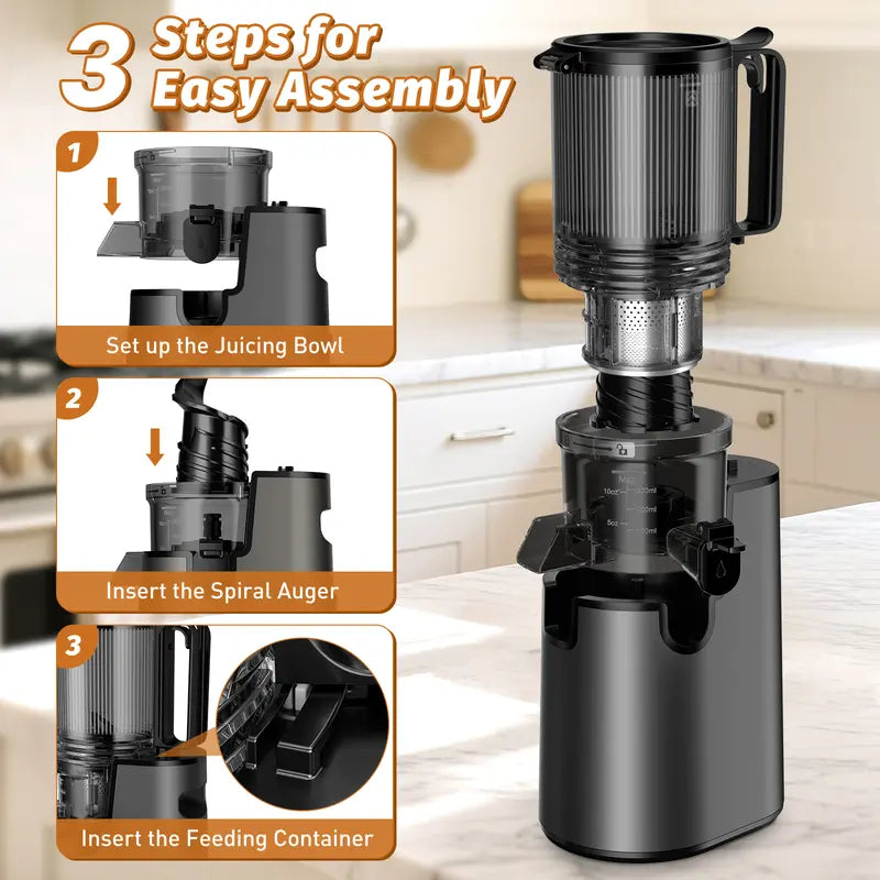 NutriPour 3-in-1 Cold Press Juicer