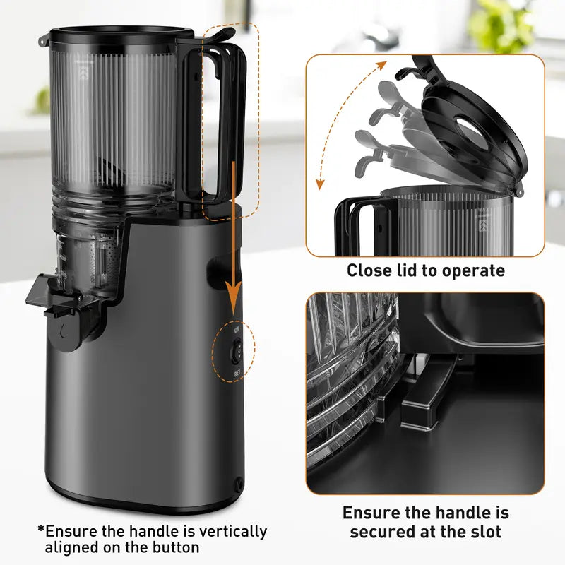 NutriPour 3-in-1 Cold Press Juicer